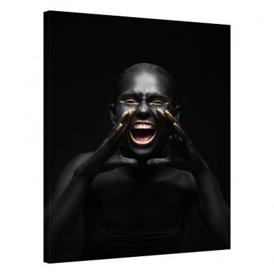 Tablou Canvas, Tablofy, Scream, Printat Digital, 90 &amp;times; 120 cm foto