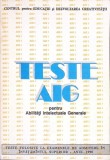 TESTE AIG PENTRU ABILITATI INTELECTUALE GENERALE-COLECTIV-271315