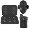 Set 4 avertizoare cu vibratie Baracuda RF5618 + receptor pt pescuit pe Dunare, Swingere
