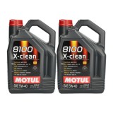Pachet 10 litri ulei Motul 8100 X-Clean+ 5W40 , Protectie completa si performanta pentru motoare moderne