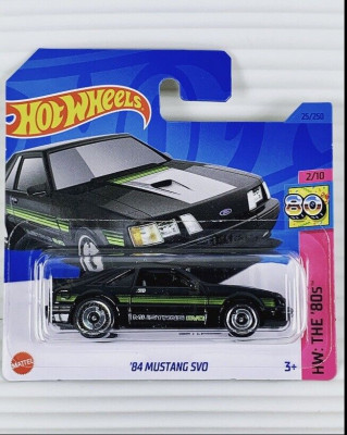 2023 Hot Wheels 25/250 HW: The &amp;#039;80s 2/10 &amp;#039;84 MUSTANG SVO foto