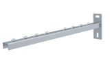 Consola 500x120mm NPZM500 electro-galvanizata suport pentru prindere canal cablu din sarma mesh 400mm, sustinere maxim 75 kg, ARKYS
