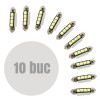 Bec LED Sofit 41mm CANBUS Carguard, 12V 3W, Plafoniera, Numar Inmatriculare, SMD