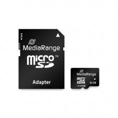 Card de memorie MediaRange 32GB MicroSDHC Clasa 10 + Adaptor SD foto
