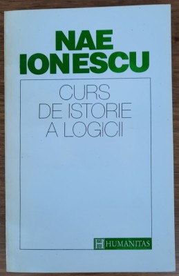 Curs de istoria logicii, Nae Ionescu foto
