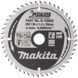 Makita SPECIALIZED - Panza fierastrau circular panouri laminate 136x20x1.4 mm 48 dinti