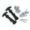 Sigurante capota tuning cauciuc 2buc - GC-3 Garage AutoRide