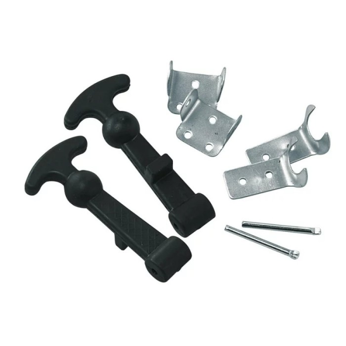 Sigurante capota tuning cauciuc 2buc - GC-3 Garage AutoRide