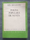 Ion Şeuleanu - Poezia populară de nuntă (1985)
