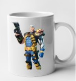 Cana alba personalizata Fortnite - Cable, INOVATIX&reg;. 330 ml