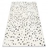 Modern covor MODE 8508 puncte crem / negru, 140x190 cm