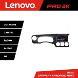 Navigatie Jeep Wrangler 2011-2014 Lenovo QLED 2K 8GB+256GB Android