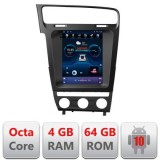 Navigatie VW Golf 7 tip tesla radio gps internet 8 Core 4+64 360 4G carplay android auto kit-tesla-491+PRO-9.7-4+64 CarStore Technology