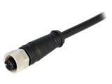 Mufă M12 5 PIN mamă 2m IP67 60V 4A