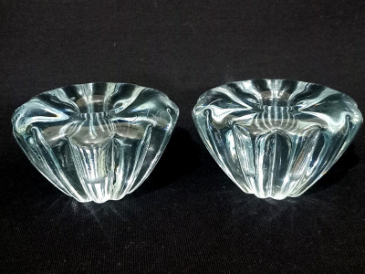 Set două sfesnice de cristal Stella Polaris foto