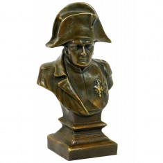 Napoleon-bust din bronz pe un soclu din marmura BT689 foto
