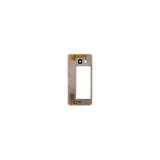 Carcasa mijloc cu geam camera / blitz , Samsung A310 Galaxy A3 (2016) Gold Orig Swap.A