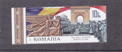 ROMANIA 2021 - ARCUL DE TRIUMF, MNH - LP 2348 foto