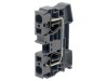 Conector Șine 0.2-16mm&sup2; 2 Borne Gri TS35
