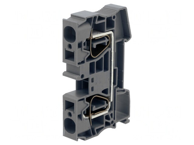 Conector Șine 0.2-16mm&sup2; 2 Borne Gri TS35