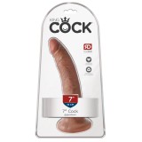 King Cock 7 Fealistic Dildo Maron, 18 cm