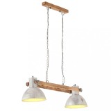 Lampa suspendata industriala, 25 W, argintiu, 109 cm, E27 GartenMobel Dekor, vidaXL