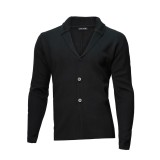 Sacou bărbați tricotat negru PL020
