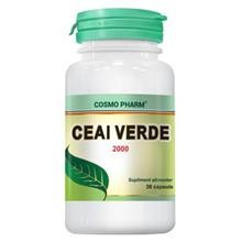 Ceai Verde 2000mg 30cps. Cosmo Pharm Cod: csph00429 foto