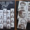 Cinci, 1982, 5 autografe catre Nichita Stanescu de la 5 poeti din Cenaclul de Luni, Romulus Bucur, Bogdan Ghiu, Bogdan Lefter, Mariana Marin, Musina