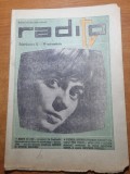Revista radio tv 10 octombrie 1968 cu programul din 13 - 19 octombrie 1968