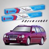 Cumpara ieftin Ștergătoare Mercedes-Benz Clasa E T-Model S210 1996-2003 | Set Față Flat &ndash; TeamCar&reg;