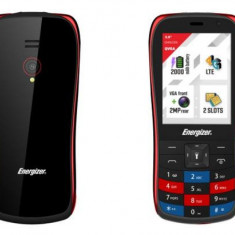 Telefon Mobil Energizer E284S, 4G, Dual SIM (Negru/Rosu)