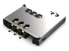 Conector Mini SIM Push-Pull SMT Gold