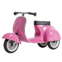 Trotineta ride on pentru copii Vespa Ambosstoy Hape roz