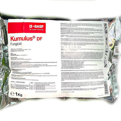 Kumulus DF 1 kg fungicid de contact pe baza de Sulf, BASF, fainare (vita de vie, mar, castraveti) foto