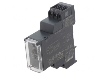 Timer RE22R2QGMR 0,05s-300h DPDT 250VAC/8A 24-240V foto