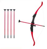Set arc cu 5 sageti, Plastic, 65 cm