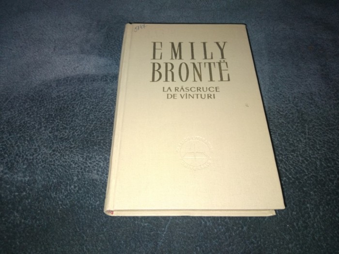 EMILY BRONTE - LA RASCRUCE DE VANTURI CARTONATA