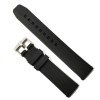 Curea de ceas Neagra din Silicon 20mm GR8045, Time Veranda