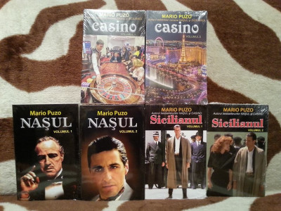 NASUL/SICILIANUL/CASINO-MARIO PUZO (6 VOL) foto