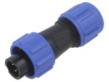 Conector circular WEIPU SY1110/P3II-N tată 3 pini IP67 5A 180V 4-6,5mm