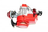 Motor Complet Pocket Bike 50cc Tuning MX_NEW PF 10 101 1010ML Ambreiaj Carburator Aprindere Starter Manual