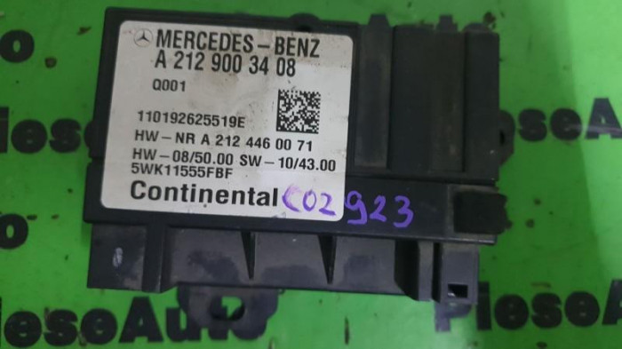 Calculator pompa combustibil Mercedes E-Class (2009-&gt;) [W212] a2129003408