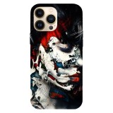Husa compatibila cu Apple iPhone 11 Pro model Abstract painting of women, Silicon, TPU, Viceversa, Transparent, Carcasa