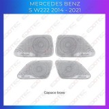 Lumini Ambientale capace difuzoare Mercedes Clasa S W222 control pe sistemul original sau telefon CarStore Technology