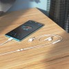 Casti cu Fir Hoco M93 Type-C, Microfon Incorporat, Alb