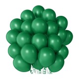 Set 25 Baloane Latex Verde Inchis 30cm Ropet - Aniversare, Nunta, Botez, Petrecere - Decoratiuni Evenimente
