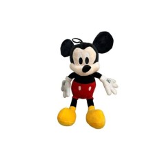 Jucărie de pluș Mickey Mouse, roșu-negru, 45 cm