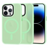 Husa iPhone 14 Pro Techsuit HaloFrost&Atilde;&sbquo;&Acirc;&nbsp;MagSafe Series, verde deschis