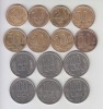ROMANIA - LOT 20 LEI 1991-93 + 50 LEI 1991-95+100 LEI 1991-96 ,15 MONEDE , L17.9